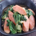 【節約レシピ】レタスと魚肉ソーセージのマヨ炒め