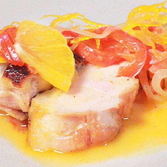 【ミシュランシェフのレシピ】Crony 春田シェフが教える「チキンのエスカベッシュ オレンジ風味」の作り方。 #ダイジェスト版