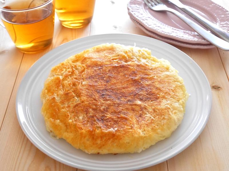 余ったそうめんで！パリトロチーズ焼き　パクパク食べられる♪