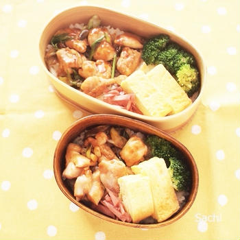 今日のお弁当｜きじ焼き弁当＆薬膳