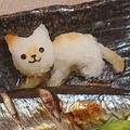 #食欲の秋大好きな秋刀魚を焼きました。#大根おろしアート#猫ちゃん #焼き秋刀魚 ... by とまとママさん