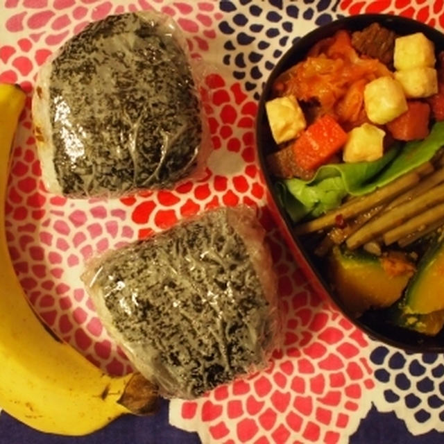勢いあまってお弁当