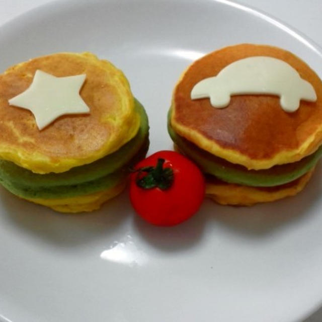 野菜たっぷり♪ふんわり米粉のパンケーキ