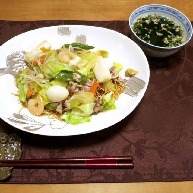 揚げそば