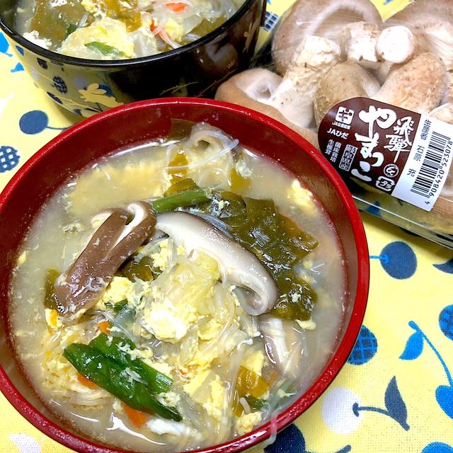岐阜県産　肉厚しいたけ「飛騨·美濃やまっこ」で、具だくさん食べるしいたけスープ！