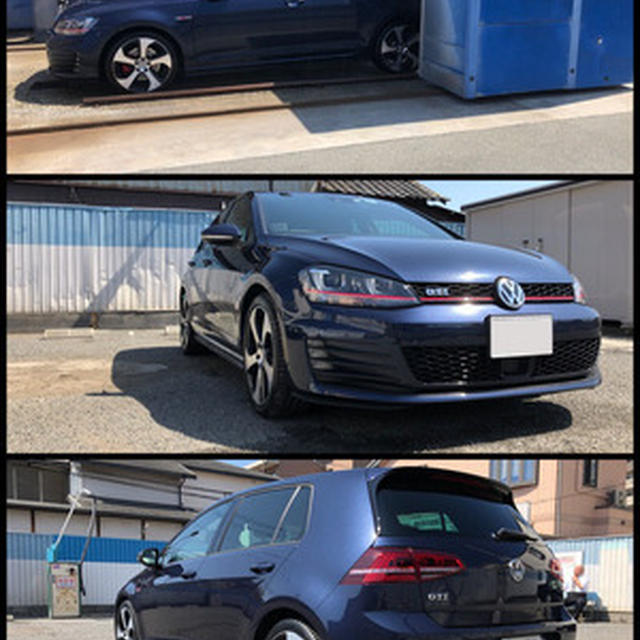 久しぶりに愛車のゴルフを洗車しました