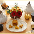 花と料理で楽しむ♪Happy Halloween！～かぼちゃもち～