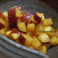 無水料理　サツマイモの簡単大学芋　疲れた身体に届け！ by Kyokoさん