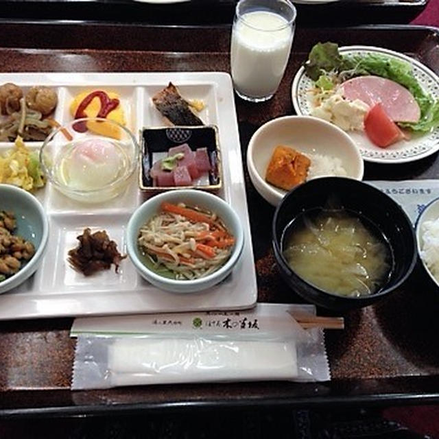 南魚沼市六日町温泉「ほてる木の芽坂」のおいしい朝食