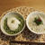 茶そばでとろろそばとシラス丼でお昼ご飯