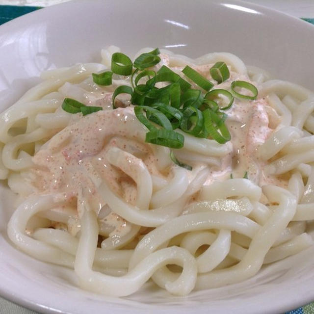 明太子クリームうどん