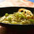 翡翠色のパスタ ☆ ペペロンチーニ