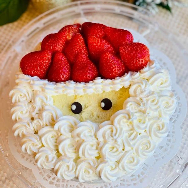 サンタのクリスマスケーキ
