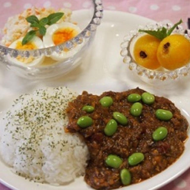 簡単！ヘルシーサバオリーブオイル缶でDHAキーマカレー