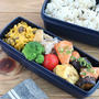 【#高校生弁当】鮭と茄子のコチュジャンバター炒め弁当♪