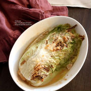 白菜の鶏みそ重ねチーズ焼き