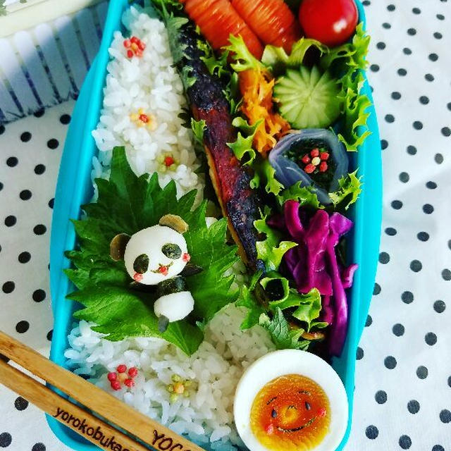 パンダ弁当♪赤ちゃんパンダ