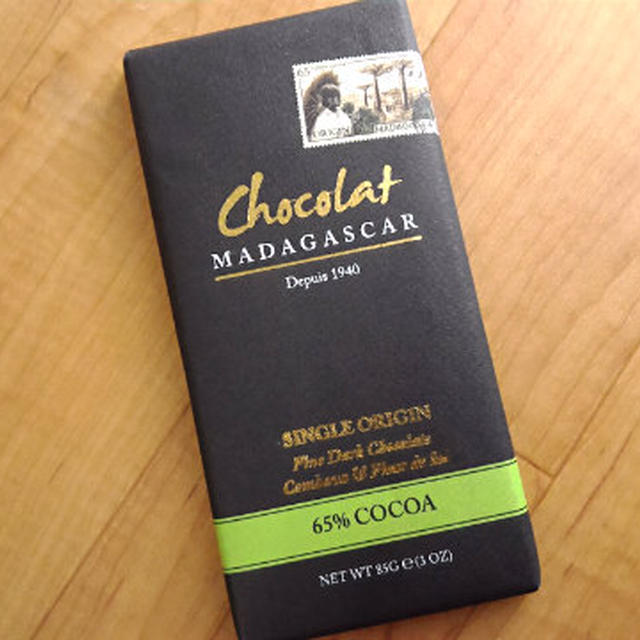 ショコラマダガスカル ダークチョコレート65% こぶみかん&フルールドセル。(ﾟ∀ﾟ；) ｷﾊﾞﾁｭ…