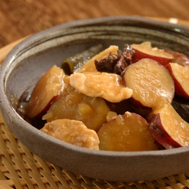 さつま芋と豚肉の八角風味煮