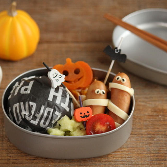 ハロウィンの幼稚園弁当
