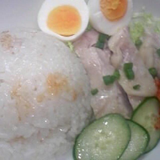 レシピ　海南鶏飯