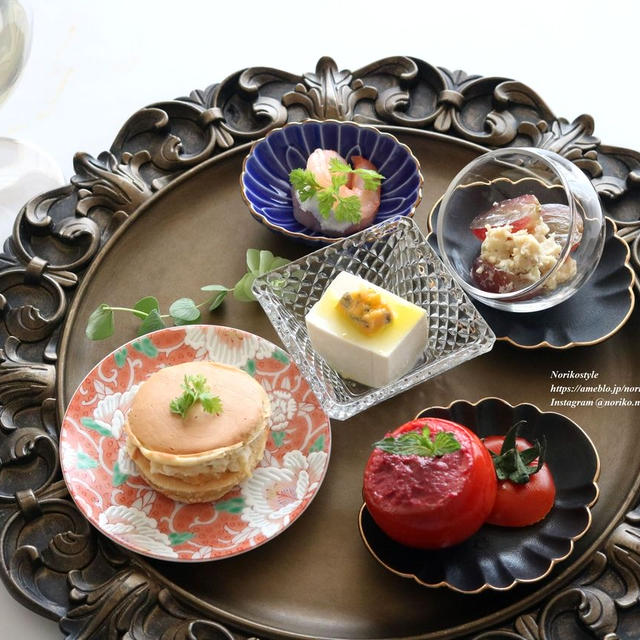 豆皿で愉しむチーズおつまみ
