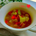 《レシピ有》クミン香る✧食べる根菜スープ。