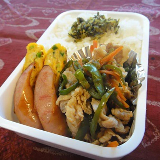 ７月２５日　焼き肉弁当　～　夫＠仕事