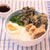 昼カフェ☆やまかけうどん（おんたま 天ぷらのせ）