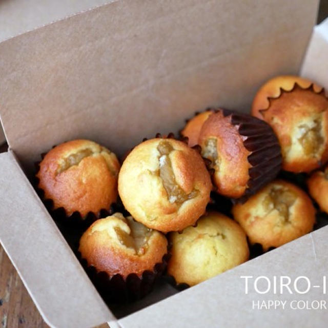 ホットケーキミックスで作る栗のカップケーキを差し入れに By トイロさん レシピブログ 料理ブログのレシピ満載
