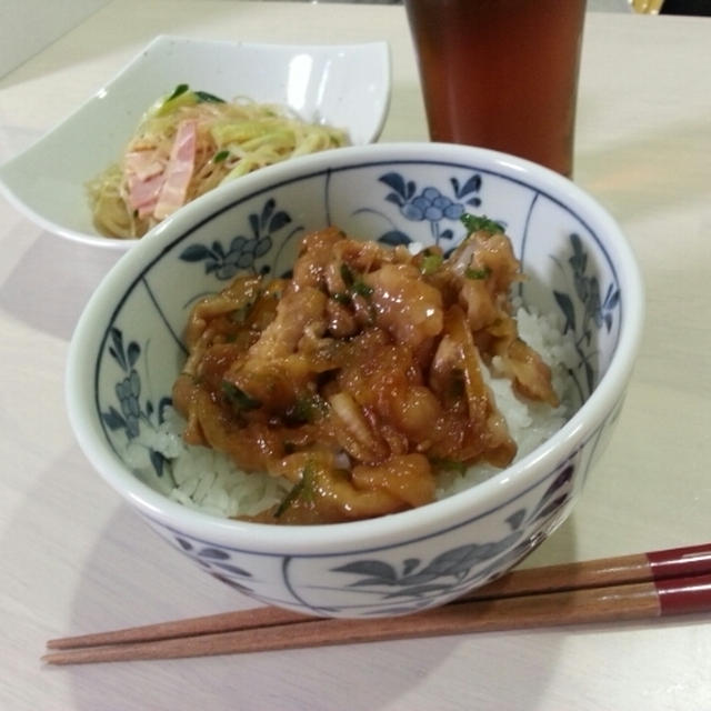 簡単♡豚のしょうが焼き丼