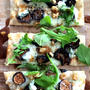 Fig Gorgonzola Arugula Flatbread無花果とブルーチーズのピザ