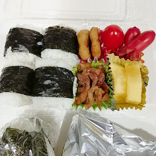 １月１８日(月)のお弁当　豚のしょうが焼き