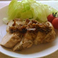 舞茸で柔らか～♪鶏胸肉のオイバタ舞茸ソテー