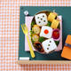 キャラ弁☆サイコロおにぎり弁当(初級)