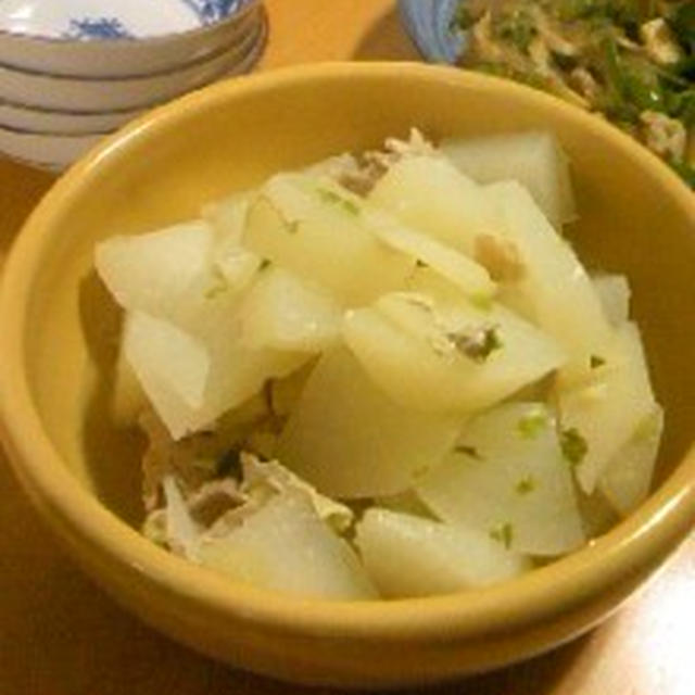 圧力鍋のあっさり豚大根