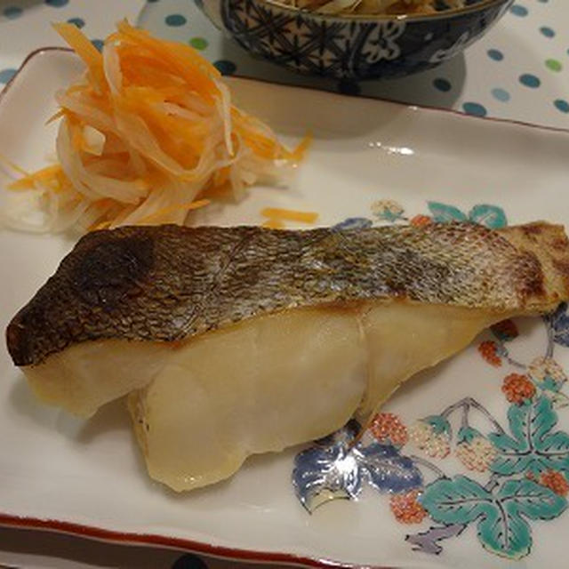やっぱり和食が好き　鱈の味噌漬け♪