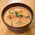 【花粉症にも効く！】ほっこりキムチ豆乳スープ by 坂本星美@管理栄養士/SDGs料理研究家さん