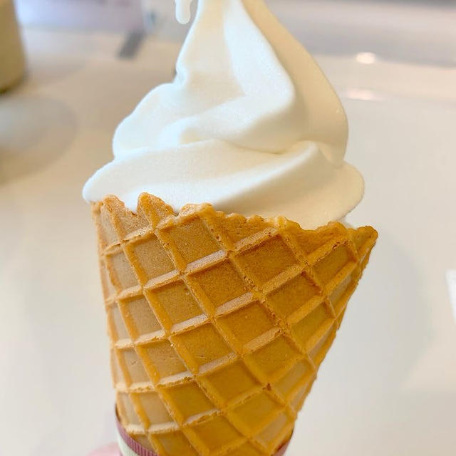 谷川岳PA 下り　りんごソフト　あらびきフランク　もつ煮