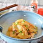 減塩なのに旨い！薄切り大根と豚バラ肉の炒め煮♪