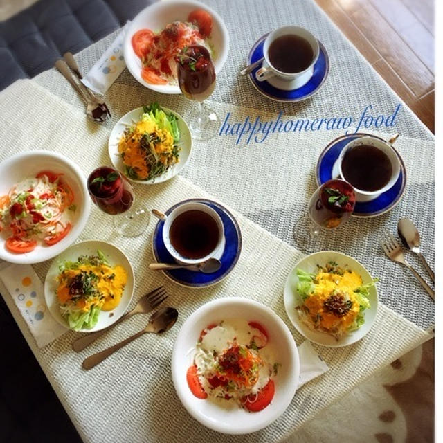 今回も楽しすぎてハイテンション❤️自宅raw food教室