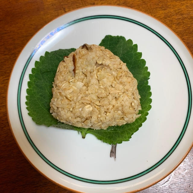 塩サバとオートミールで絶品おにぎり