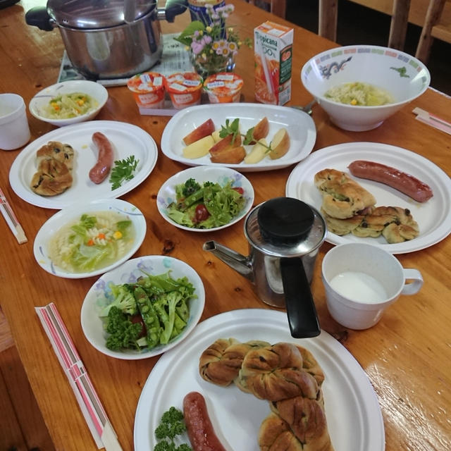 朝御飯の時間♪