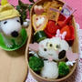 ベルちゃんおにぎりでバレンタイン弁当〖キャラ弁〗    #平日お昼ご飯はお弁当or外食