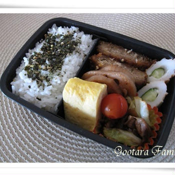 最近のお弁当と今日のお弁当♪