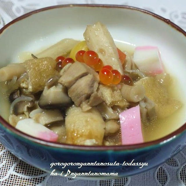 炎クリさんの「本味醂」を使って、新潟の郷土料理＜のっぺい（汁）＞と＜お雑煮＞ふるさとの味