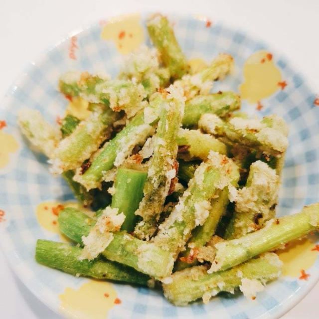 【レシピ】野菜おつまみに簡単レシピ♡フライドアスパラ