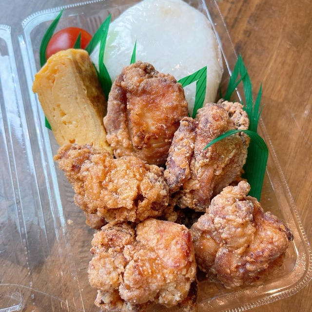 中津風唐揚げ弁当の作り方です！！