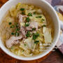 【材料3つ/包丁不要】１行簡単レシピ！オイスターソースが決め手の中華風春雨スープ