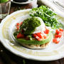 Mexican Green Eggs Benedict 緑のエッグベネディクト